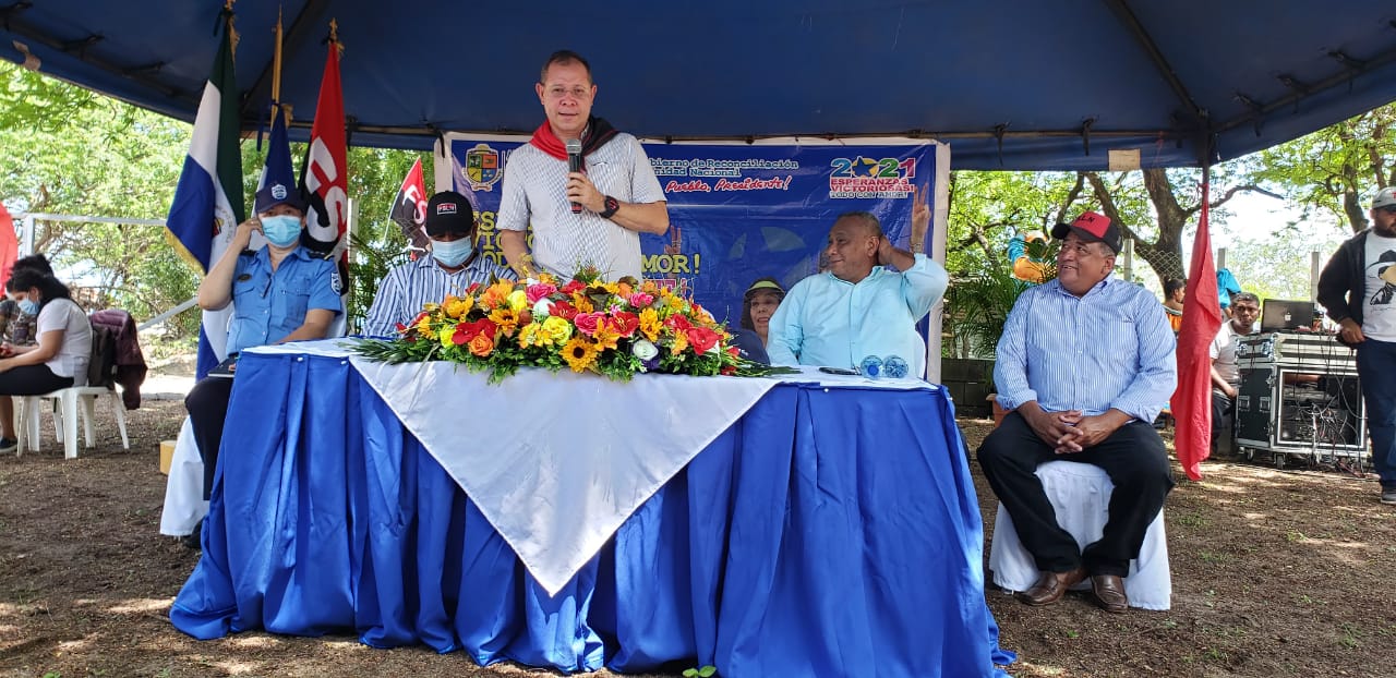 Gobierno presenta Plan de Producción en comunidad Gigante, Rivas